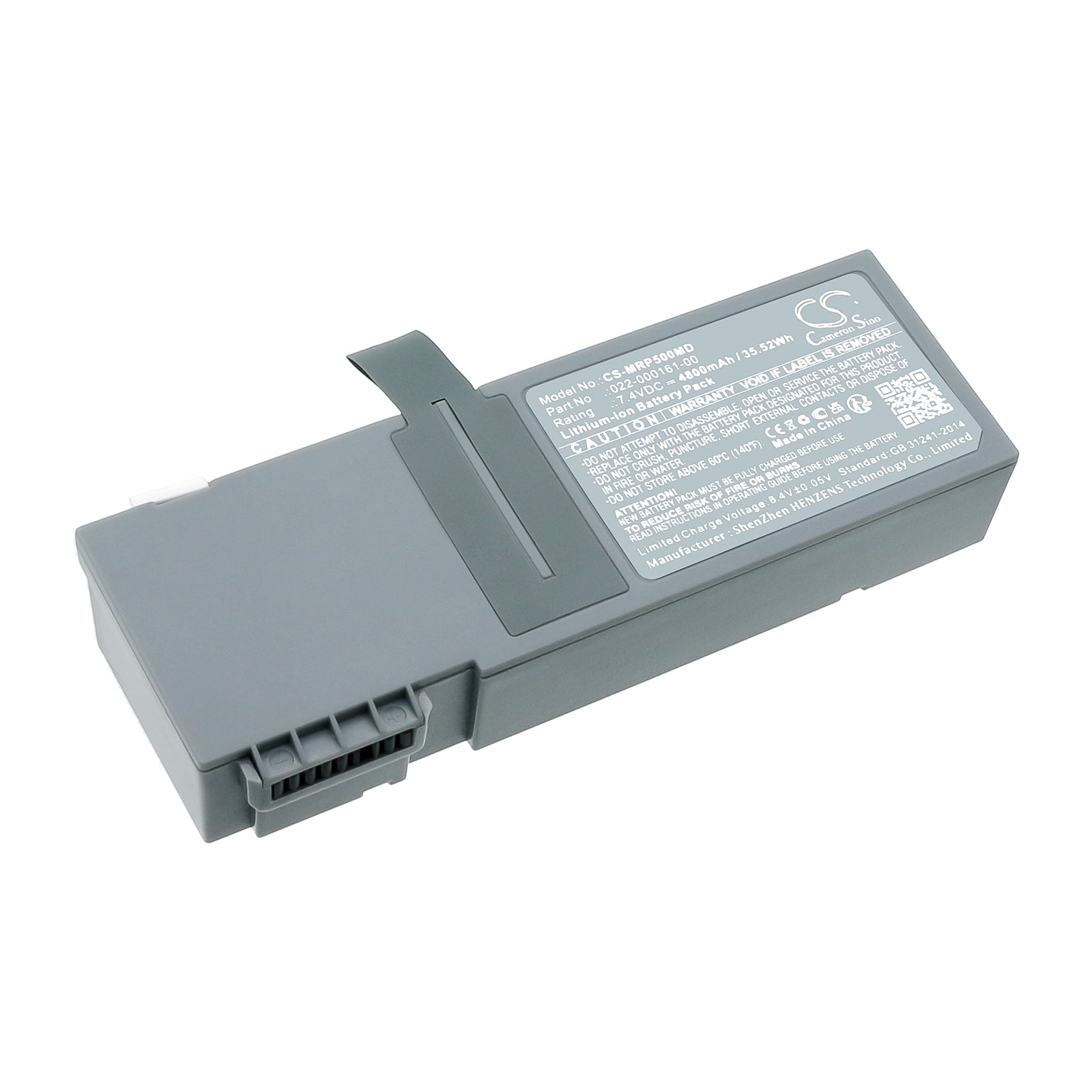 4800mAh Replacement Battery for Mindray SP5, VP5, BeneFusion Infusion Pumps - 7.4V Li-ion
