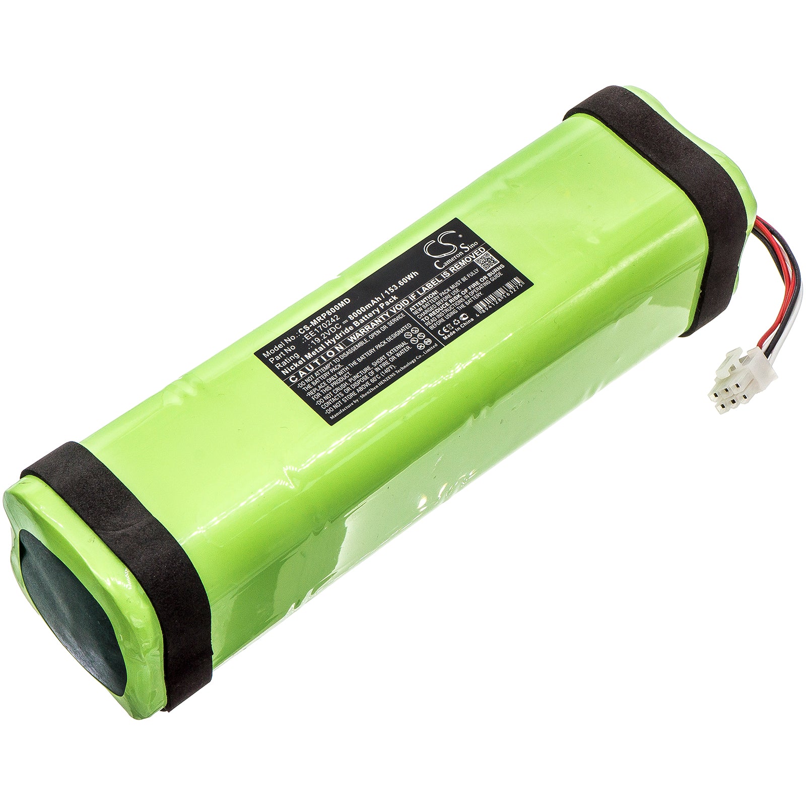 19.2V 8000mAh Ni-MH Replacement Battery for GE/Marquette Mac 8, Max, PC8 Patient Monitors & ECG Recorders