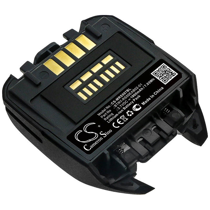 1900mAh Replacement Battery for Motorola RS507/RS507X/RS50E Barcode Scanners - 3.7V Li-ion