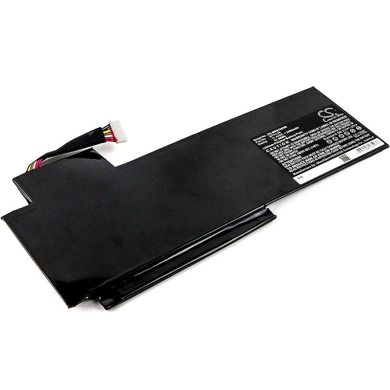 61.56Wh 5400mAh Laptop Battery for Medion Erazer X7615, MSI GS70 & WS72 Series - 11.4V Li-Polymer Replacement