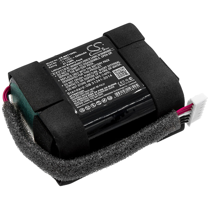 5200mAh Replacement Battery for Marshall Tufton Speaker, 11.1V 57.72Wh Li-ion, C196G1 Upgrade