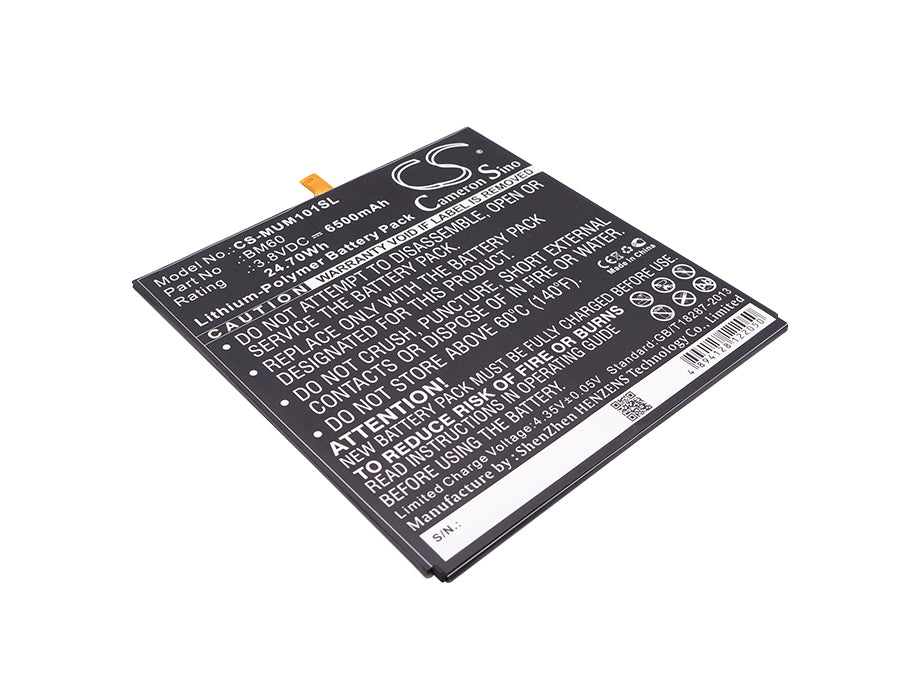 6500mAh Replacement Battery for Xiaomi Mi Pad 7.9" (A0101) - Mi Pad 1 (WiFi, 16GB/64GB) - 3.8V Li-Polymer