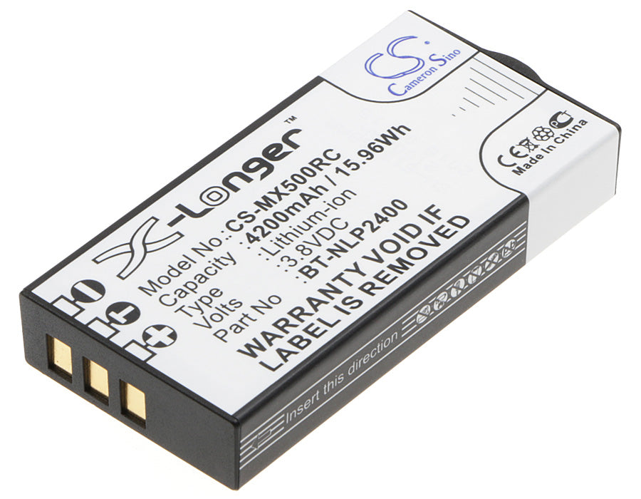 4200mAh 3.8V Li-ion Replacement Battery for URC MX-5000 & TRC-1280 Remote Control