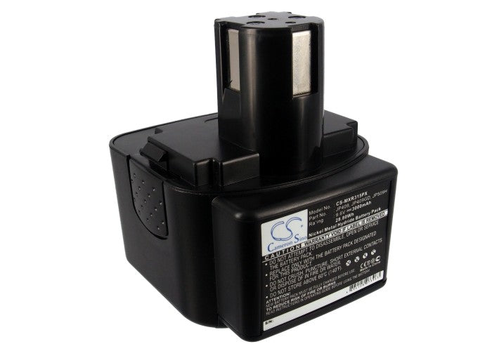 9.6V 3000mAh Ni-MH Replacement Battery for Max Rebar Tying Tool: RB215, RB392, RB515, RB213, JP409