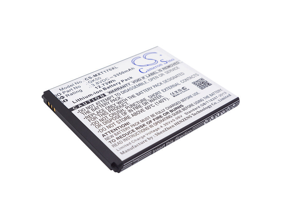 3350mAh Replacement Battery for Motorola Moto E Power/E3 Power (XT1706) - GK50 - 3.8V Li-ion - Phone Repair Part