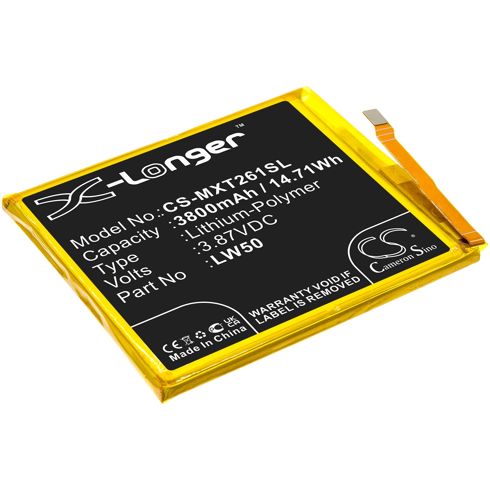 3800mAh Replacement Battery for Motorola Moto Edge Plus/Edge+ XT2061-1/3 - LW50, 14.71Wh - Phone Repair