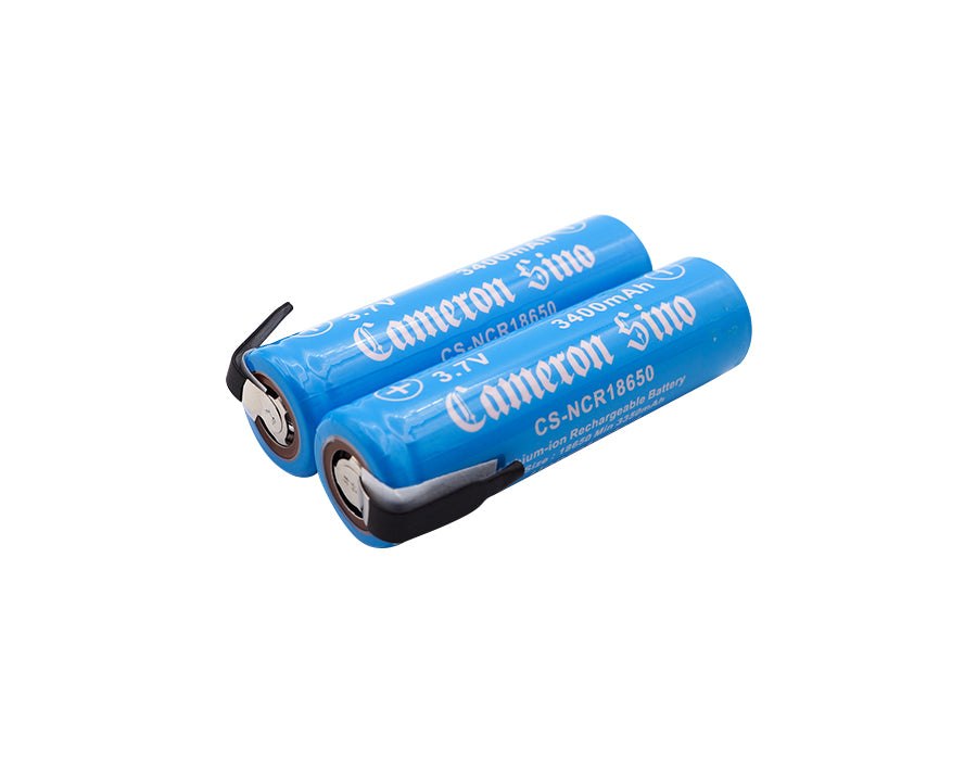 High-Capacity 18650 Lithium-Ion Battery - 3.7V 12.58Wh - Power Tool & Electronics Replacement (65.9 x 19.2 x 18.4mm)