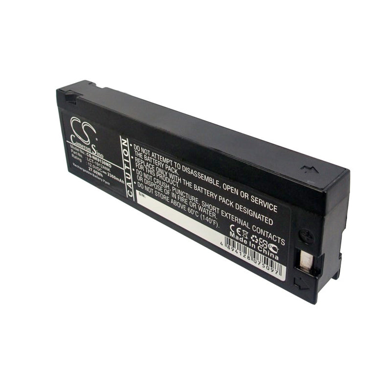 12V 2300mAh Monitor Battery for Biolight, HP, Goldway, Critikon, Datascope & Mindray - Rechargeable Pack