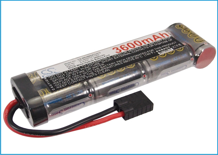 High-Capacity 3600mAh 8.4V Ni-MH Battery Pack for RC Cars - CS-NS360D47C012 (156.93x45x22.35mm)