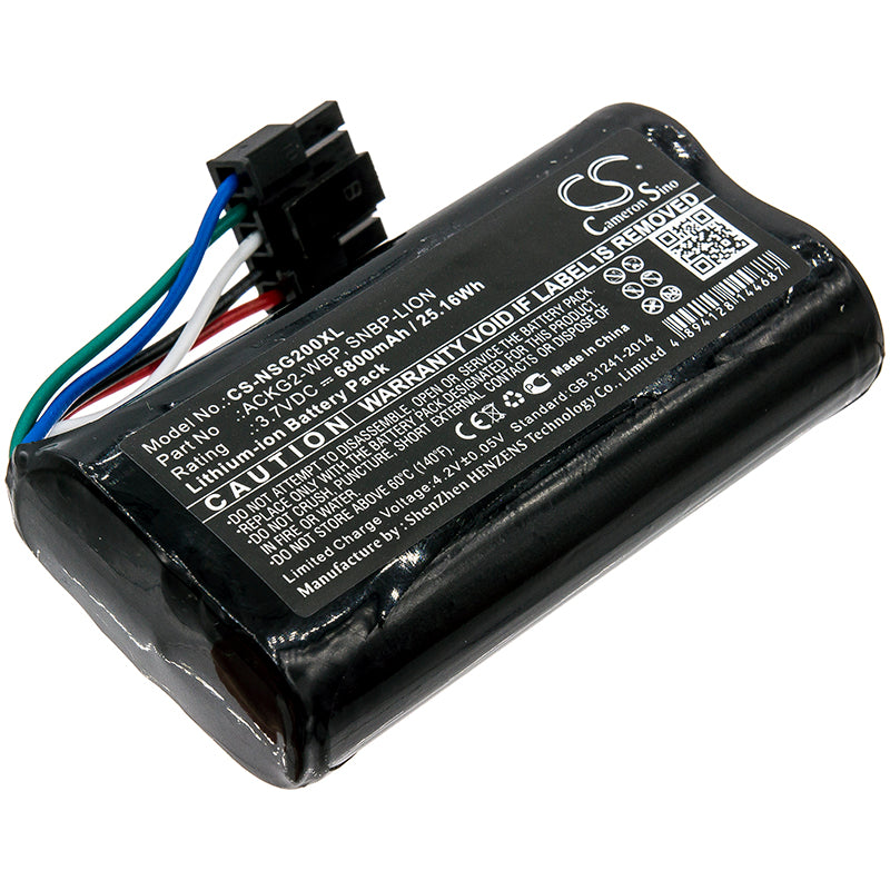 NetScout AirCheck G2 & LinkRunner G2 Battery - 6800mAh - WLAN Tester & Network Auto-Tester Replacement