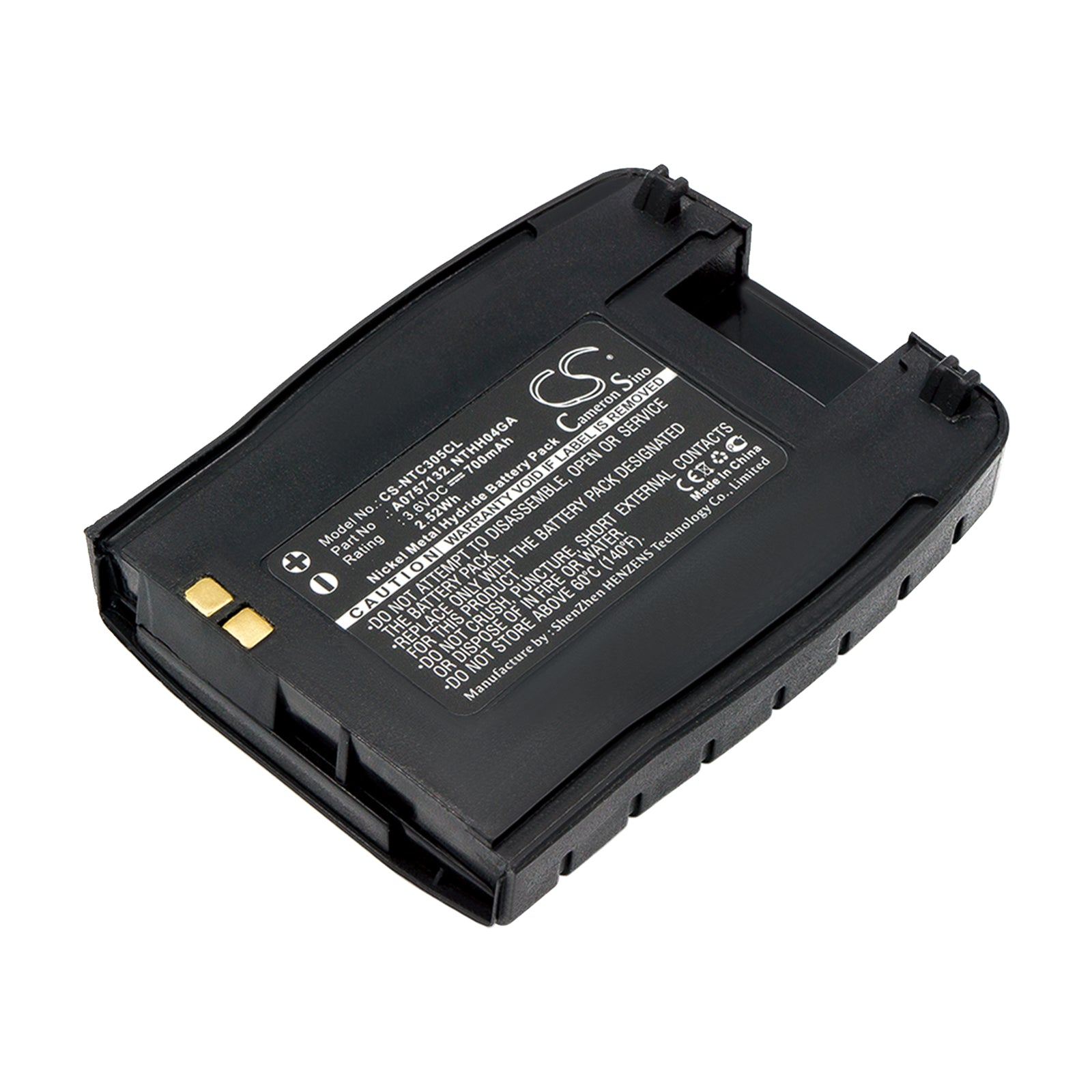 700mAh Ni-MH Battery for Nortel C3050 C3060 Cordless Phone - NTHH04GA & A0757132 Replacement