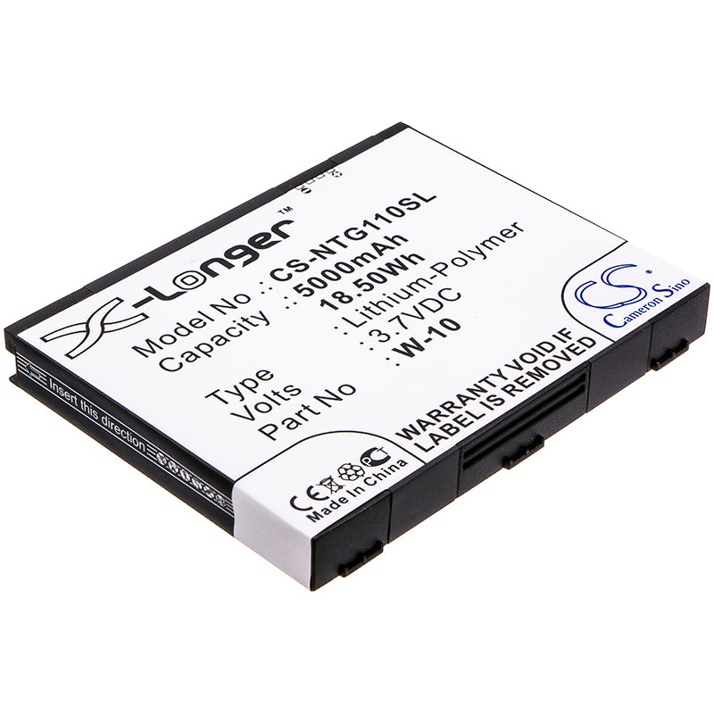 5000mAh Replacement Battery for NETGEAR Nighthawk M1 MR1100 Mobile Hotspot & Telstra W-10 - 3.7V Li-Polymer