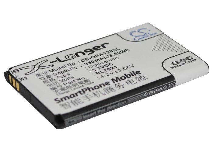OPPO A129 & A93 Smartphone Battery Replacement - 950mAh 3.7V Li-ion BLT021 - Compact 53.5x34x5mm Size