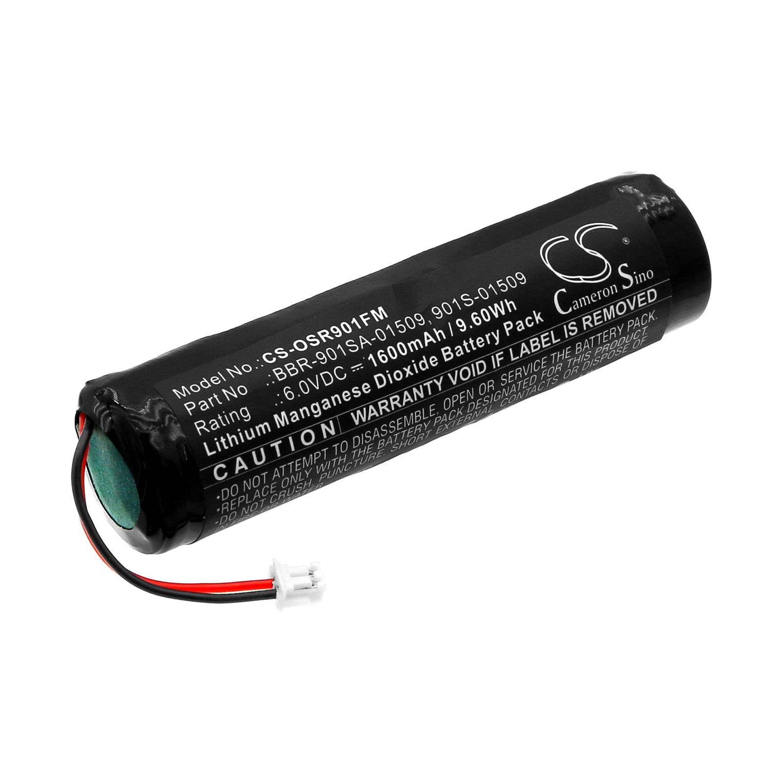 Ocean Signal rescueME MOB1 Replacement Battery - 6V 1600mAh Lithium - Emergency Beacon Locator Battery Replacement 901S-01509