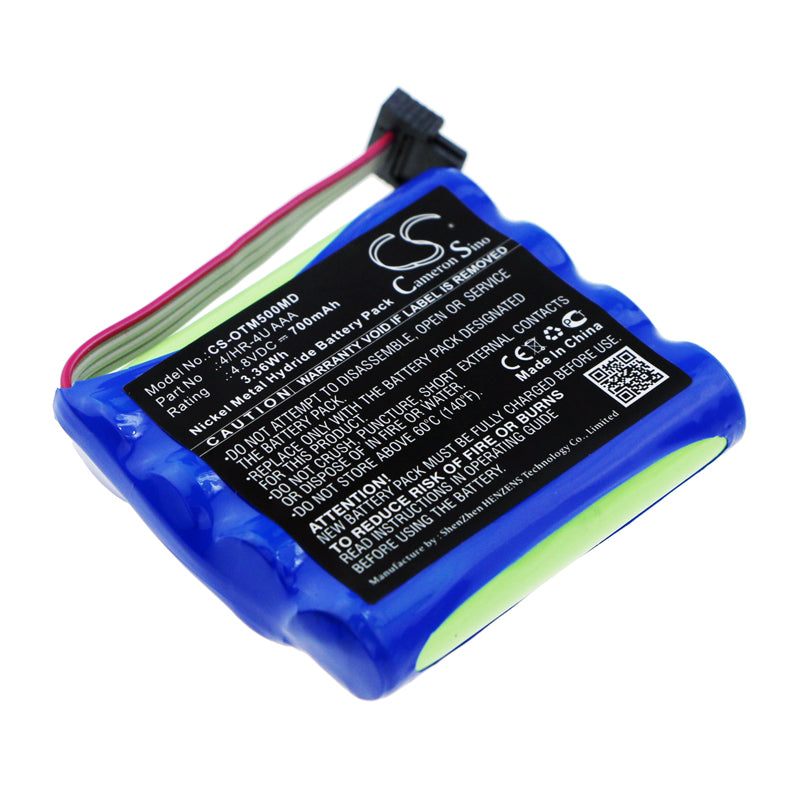 Optomed Smartscope M5 & M5 Pro Medical Device Battery Replacement - 700mAh, 4.8V Ni-MH, 3.36Wh