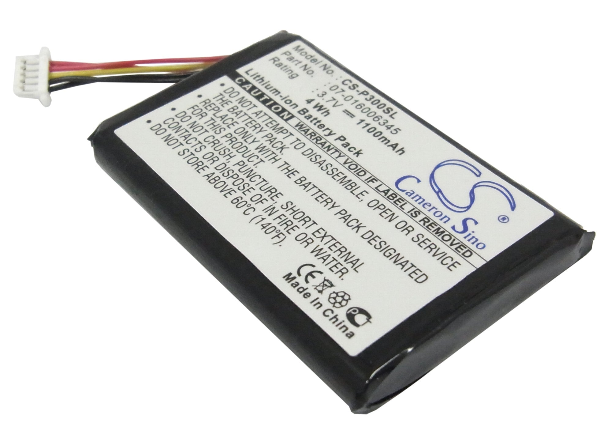 1100mAh 3.7V Li-ion Replacement Battery for NEC MobilePro P300 PDA & Packard Bell PocketGear 2030