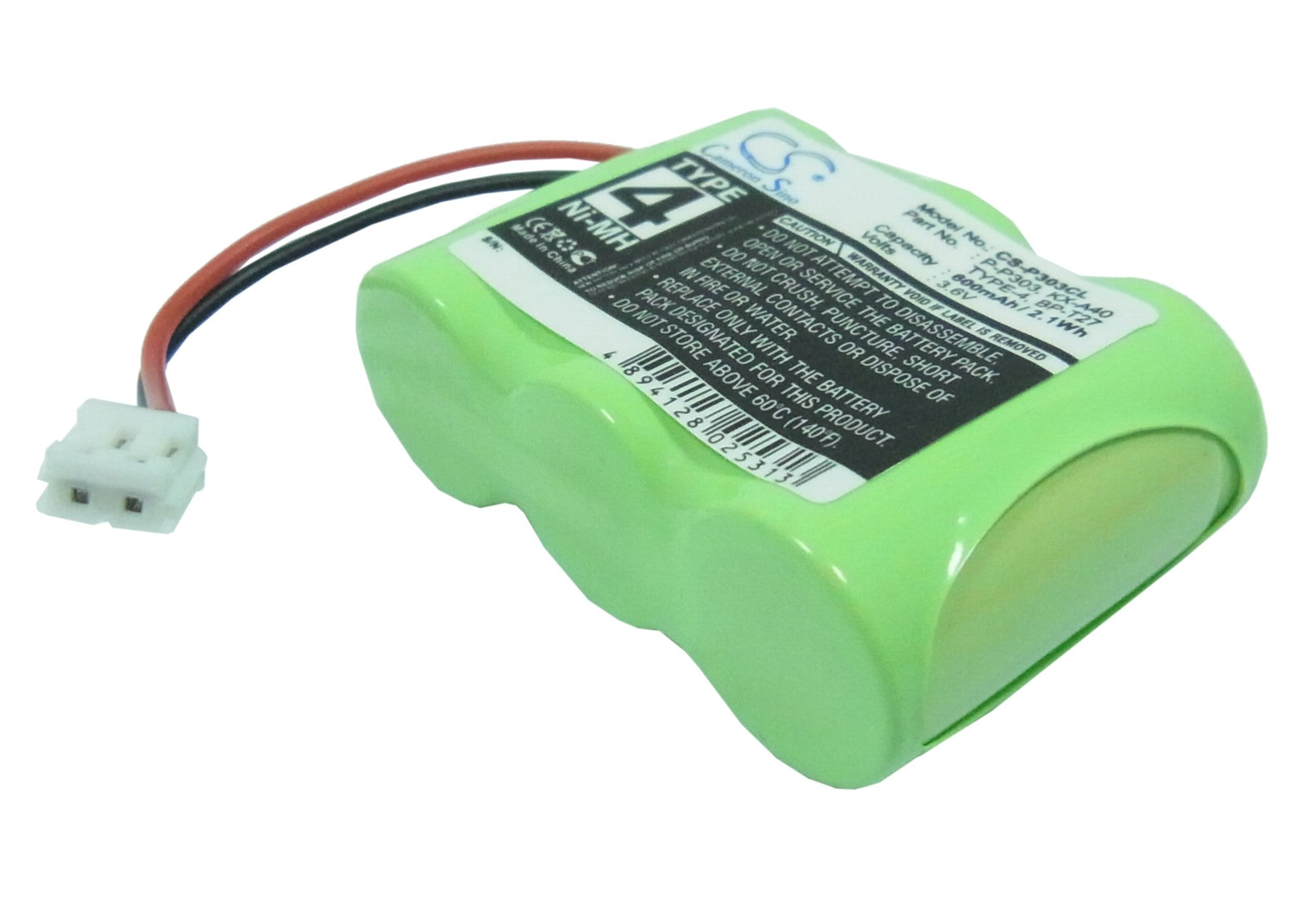 3.6V 600mAh Ni-MH Cordless Phone Battery - Aastra MAESTRO & Universal Replacement - Extensive Compatibility List Included!