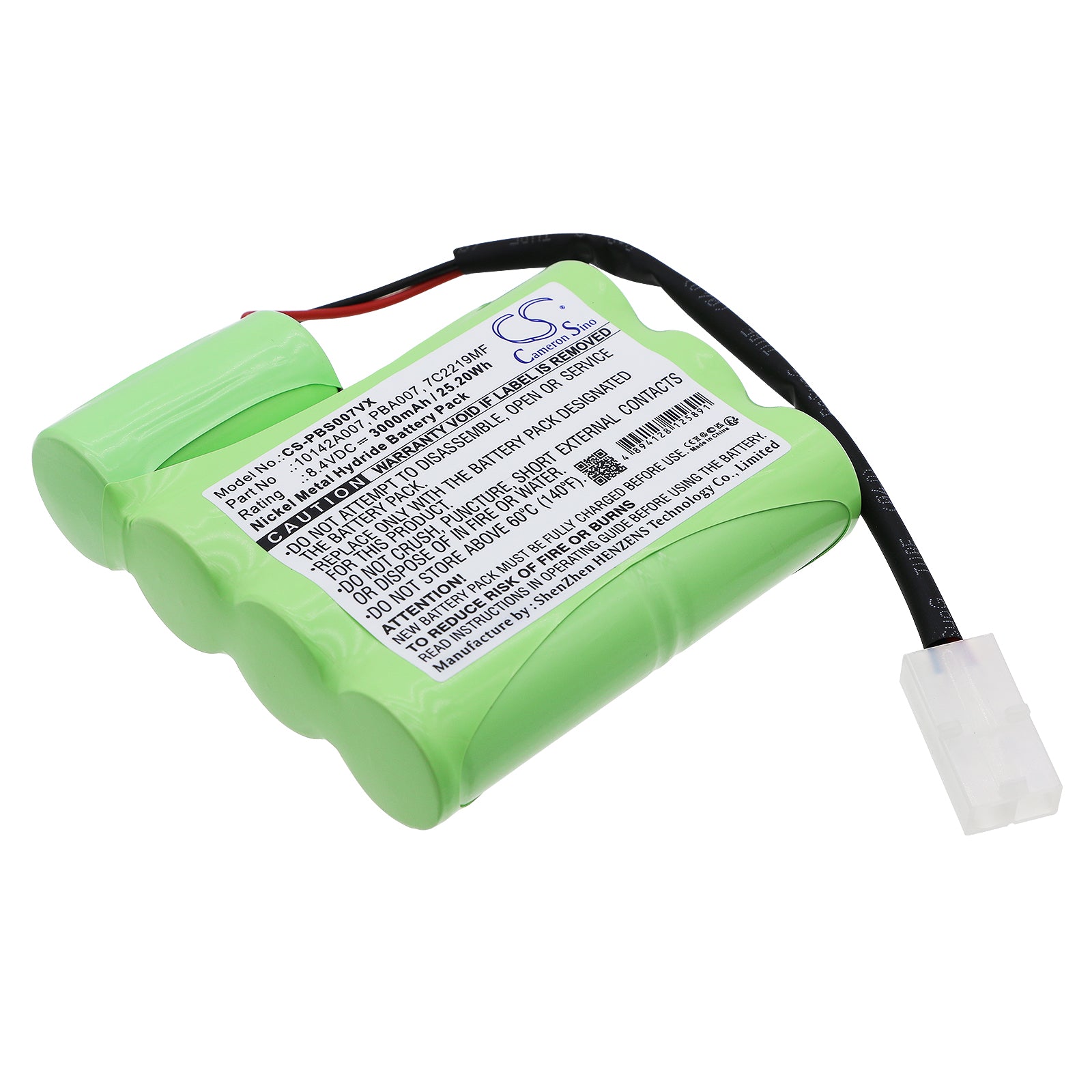 3000mAh 8.4V Ni-MH Replacement Battery for Water Tech Pool Blaster Max & MEGATECH MTC 3937 Vacuums