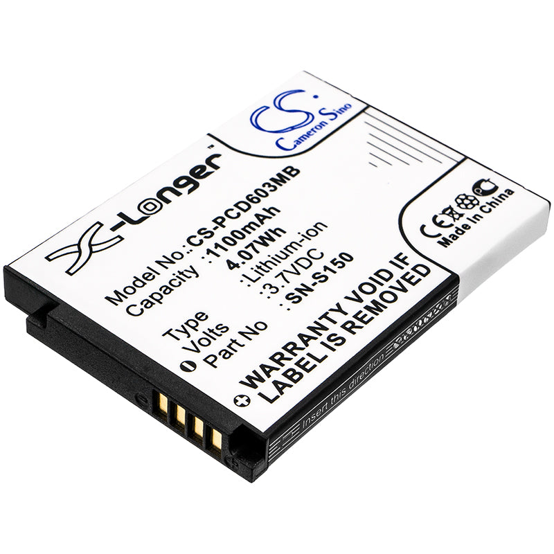 1100mAh Replacement Battery for Philips SCD603 Baby Monitor - 3.7V Li-ion, SCD603/00 & SCD603/10 Compatible