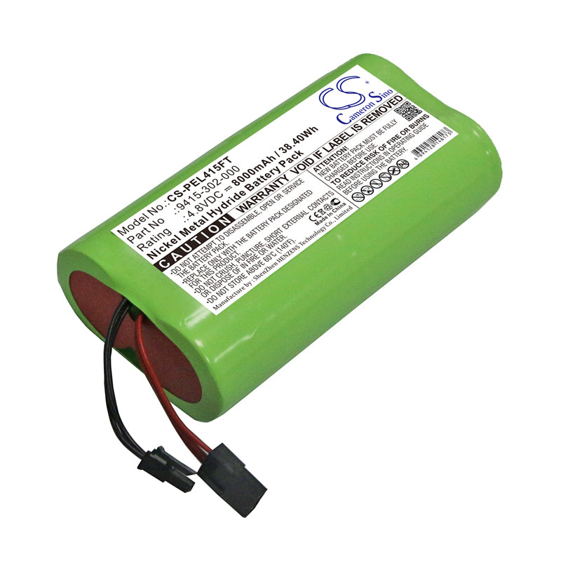 8000mAh 4.8V Ni-MH Replacement Battery for Pelican 9415Z0, 9415, 9418 LED Lanterns & Flashlights