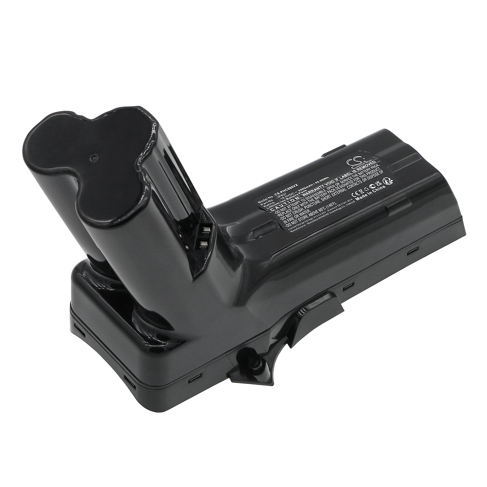 2500mAh 18V Li-ion Replacement Battery for Philips SpeedPro Max Aqua Vacuum - FC68XX, FC69XX Series