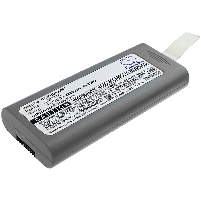 4800mAh Battery for Philips Medical Monitor G40, GS10, GS20, G40E - 11.1V Li-ion Replacement