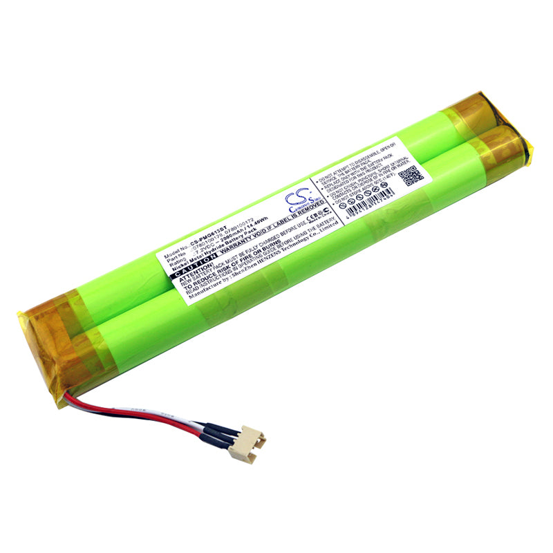 7.2V 2000mAh Ni-MH Replacement Battery for Paradox Magellan MG6060, MG6160 Wireless Alarm Systems