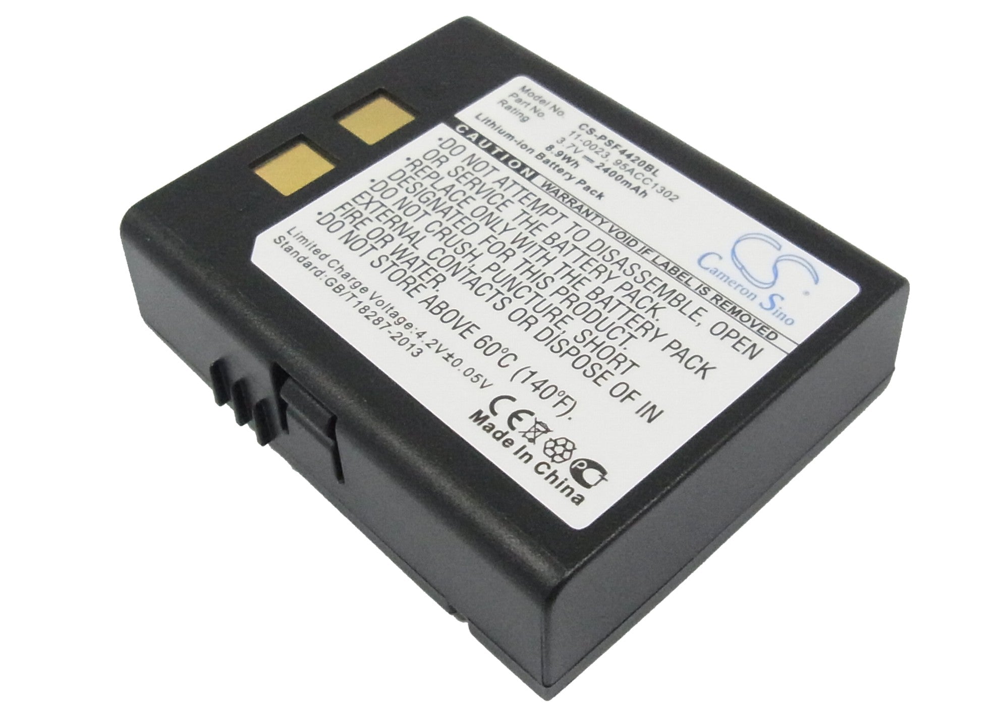 2400mAh Replacement Battery for Datalogic Falcon 4420 Barcode Scanner - 3.7V Li-ion Power Solution