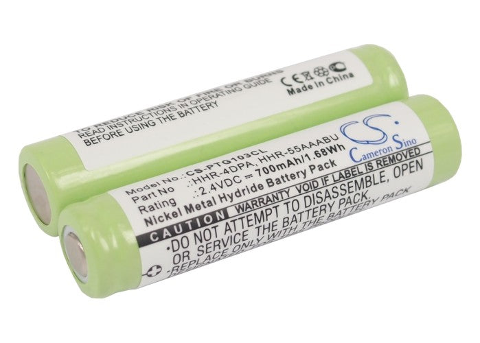 700mAh Ni-MH Battery - American Telecom 2250 & Panasonic Cordless Phone Replacement - 2.4V, 1.68Wh