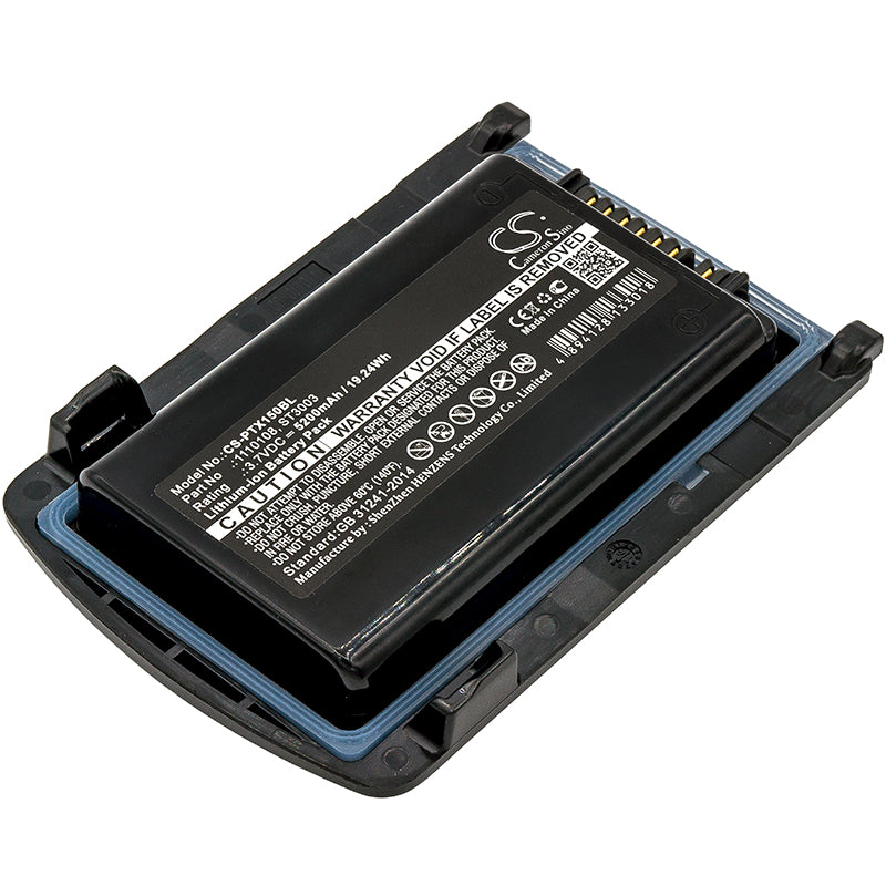 5200mAh Replacement Battery for Psion/Zebra Barcode Scanners - 7545, XT10/15, Omnii, ST3003/04 - 3.7V Li-ion
