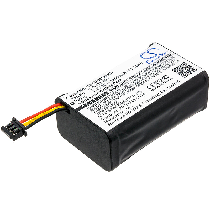 Eitan Medical Sapphire/QCore Infusion Pump Battery - 7.4V 1800mAh Li-ion Replacement