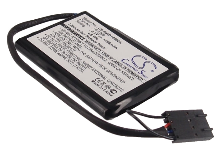 1250mAh 3.7V Li-ion Battery for DELL PowerEdge 1850/2800/2850 RAID Controller, G3399 (50.72x36.30x6.15mm)