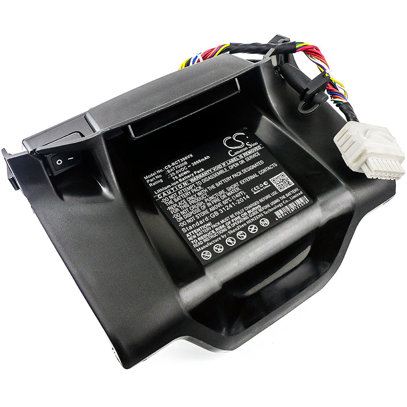 25.6V 76.8Wh 3000mAh Li-ion Battery - Cub Cadet L.K600 & Robomow/Wolf Garten Robotic Lawn Mower Replacement