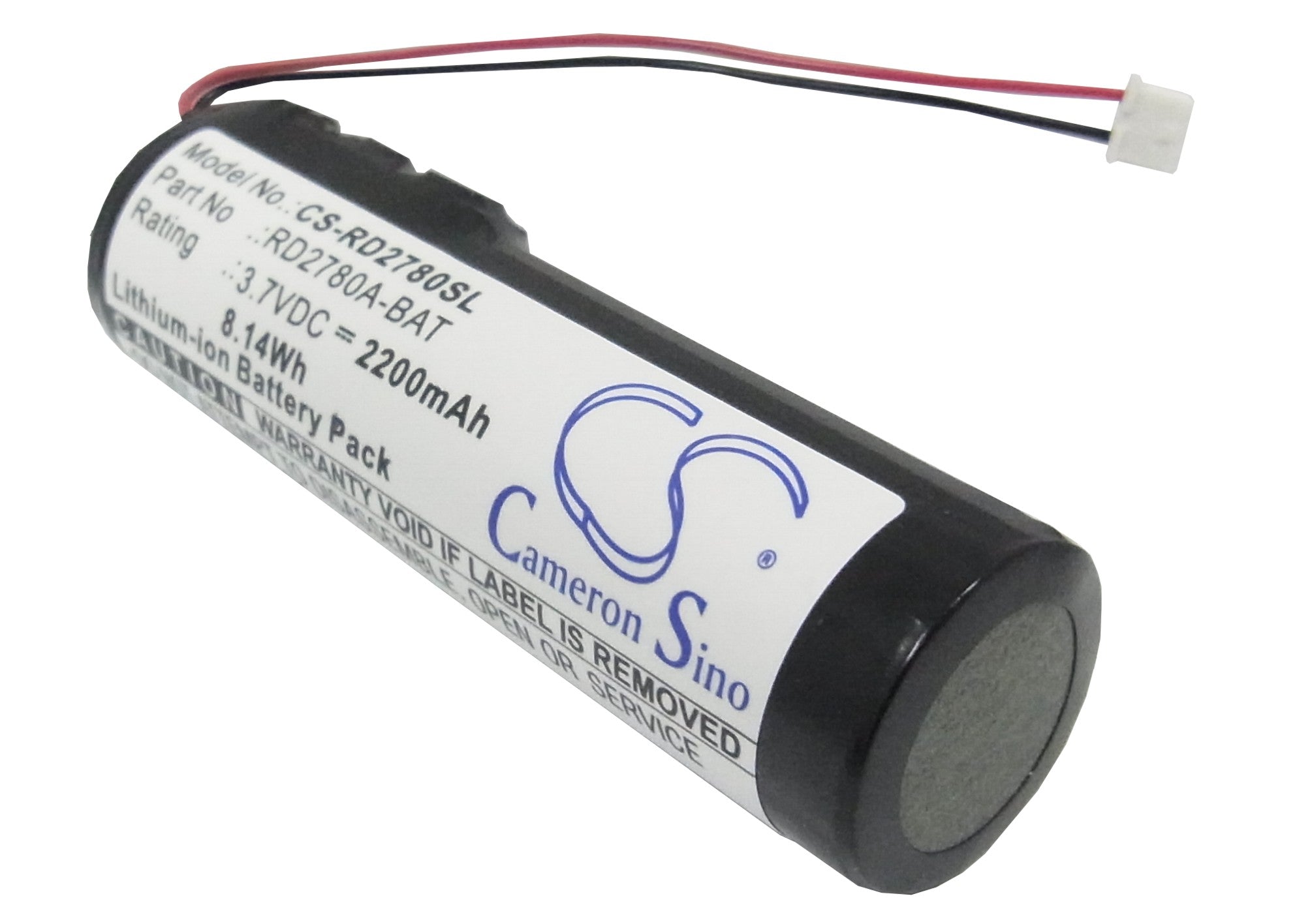 2200mAh Battery Replacement for RCA Lyra Jukebox RD2780 MP3 Player - 3.7V Li-ion, Extended Life, Portable Audio Power