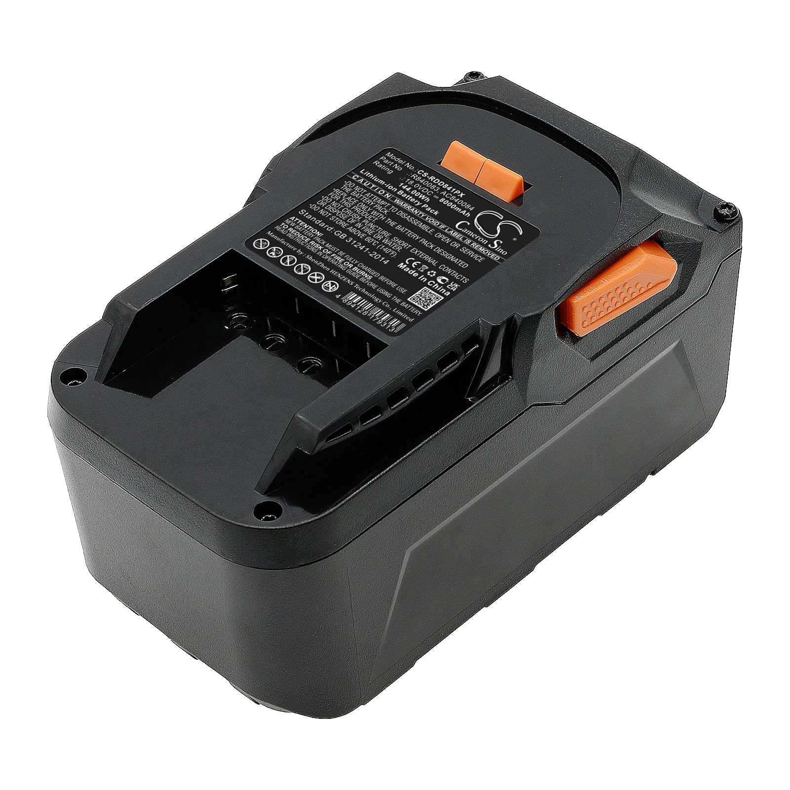 18V 8000mAh Replacement Battery for AEG & Ridgid 18V Cordless Power Tools - BFL 18, R840083, L1815R - High Capacity Lithium-Ion Pack