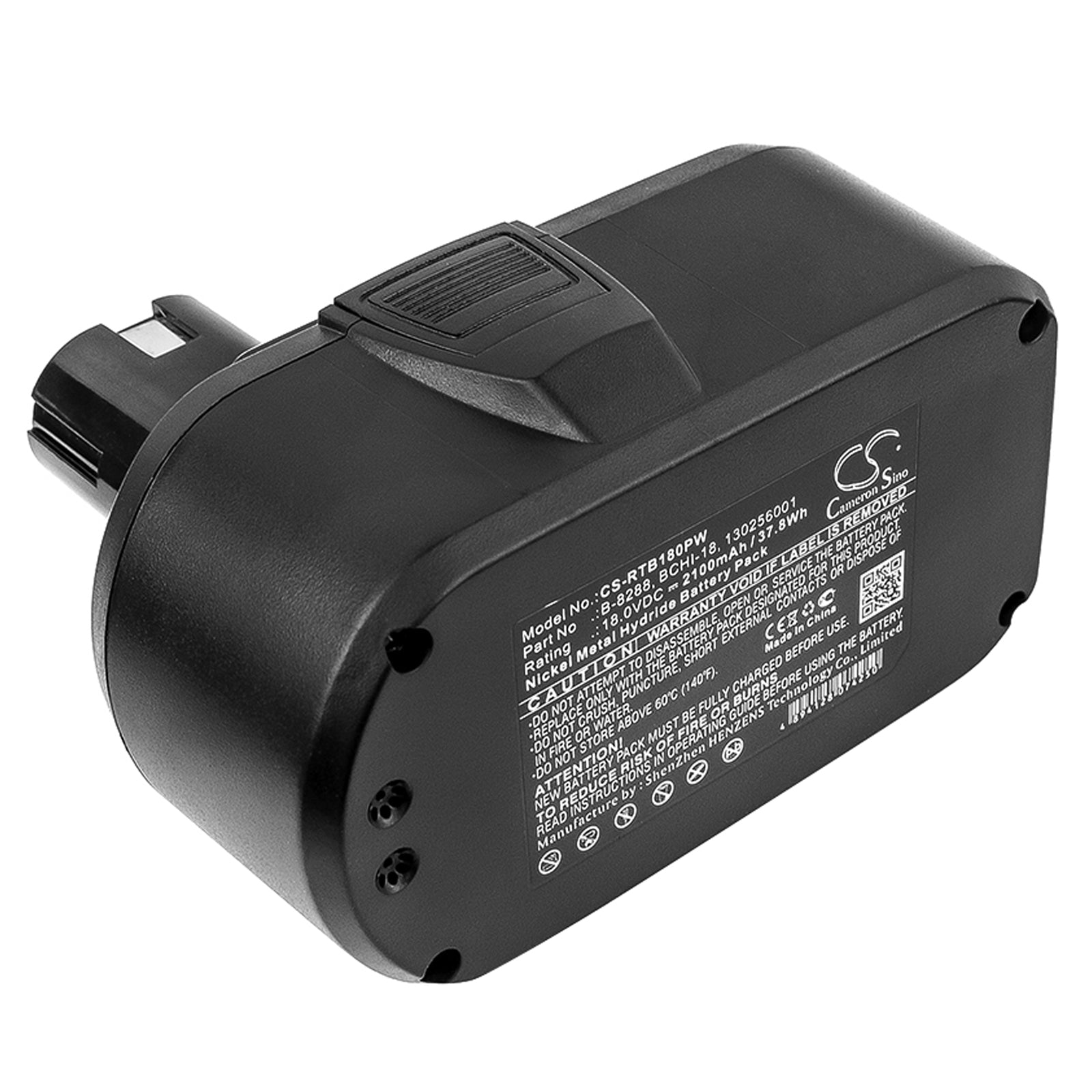 18V 2100mAh Ni-MH Replacement Battery for Ryobi CTH1802, R1073K2, RY1804 Power Tools
