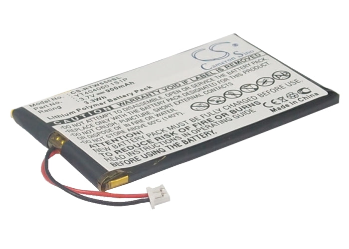 900mAh 3.7V Li-Polymer Battery Replacement for RightWay 550GPS Navigator - YT404060 (60x37.5x4mm)