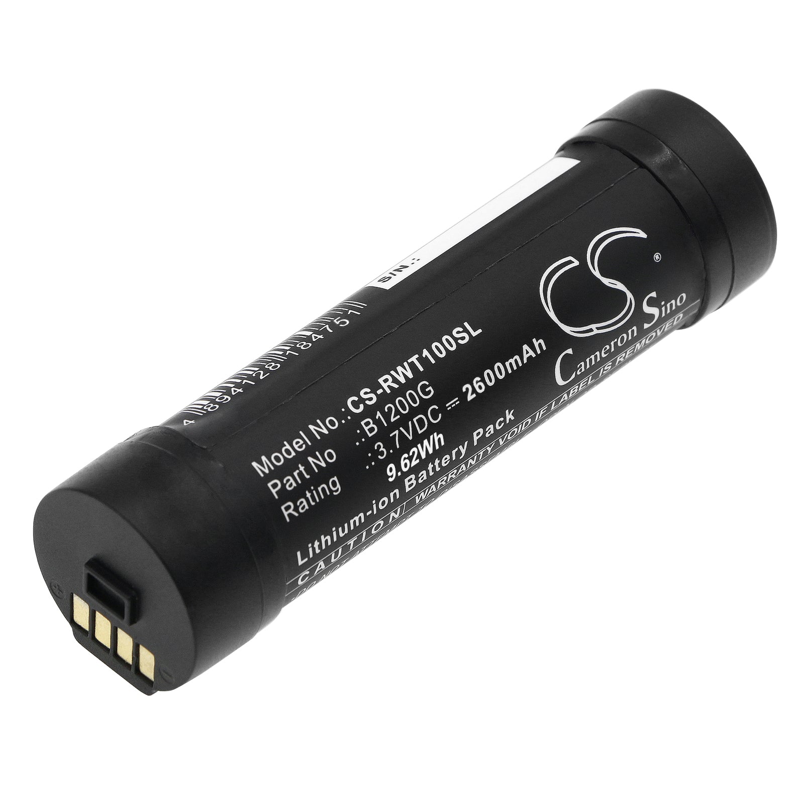 RealWear HMT-1 & CommWear HMT-1 Battery - 2600mAh, 3.7V Li-ion, Hot-Swappable, Industrial Grade Replacement