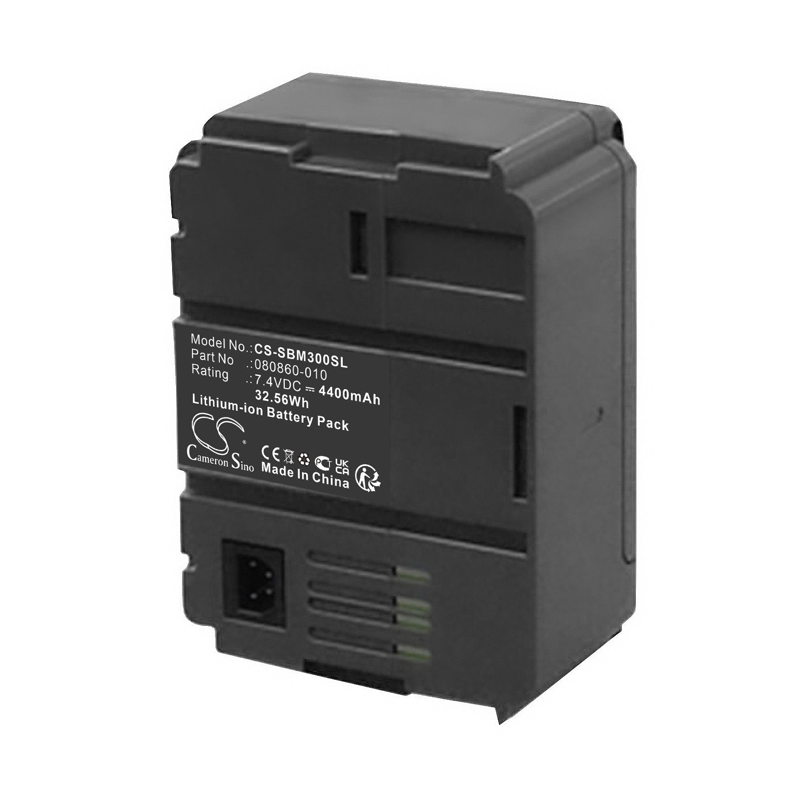 7.4V 4400mAh Li-ion Battery for SIBATA Air Samplers: MP-ΣNII, Σ300NII, Σ500NII, Σ100HNII - Replacement Battery
