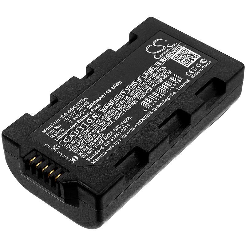 2600mAh Replacement Battery for Sokkia/Juniper Mesa/Topcon Tesla Surveying - 7.4V 19.24Wh