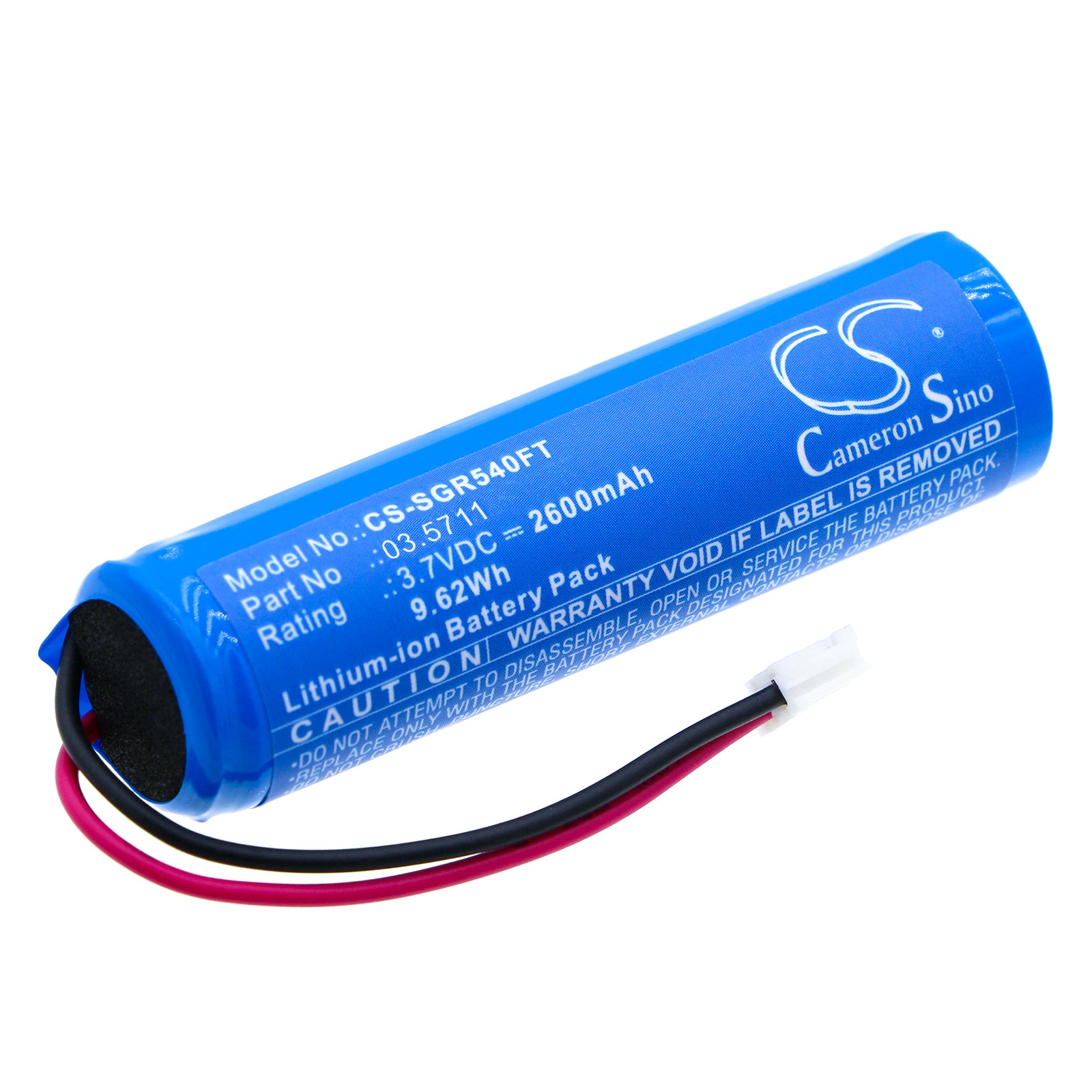 2600mAh Li-ion Replacement Battery for SCANGRIP MAG3, Uniform, Sunmatch Flashlights & 03.5711 - 3.7V