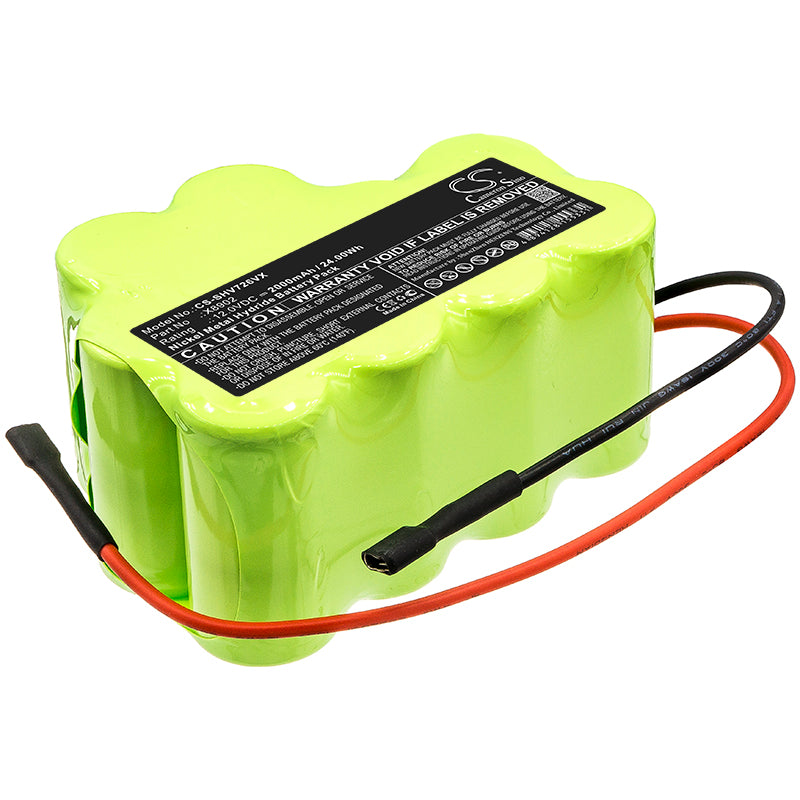 2000mAh 12V Ni-MH Replacement Battery for Shark SV726 Cordless Vacuum, X8902 Battery Pack