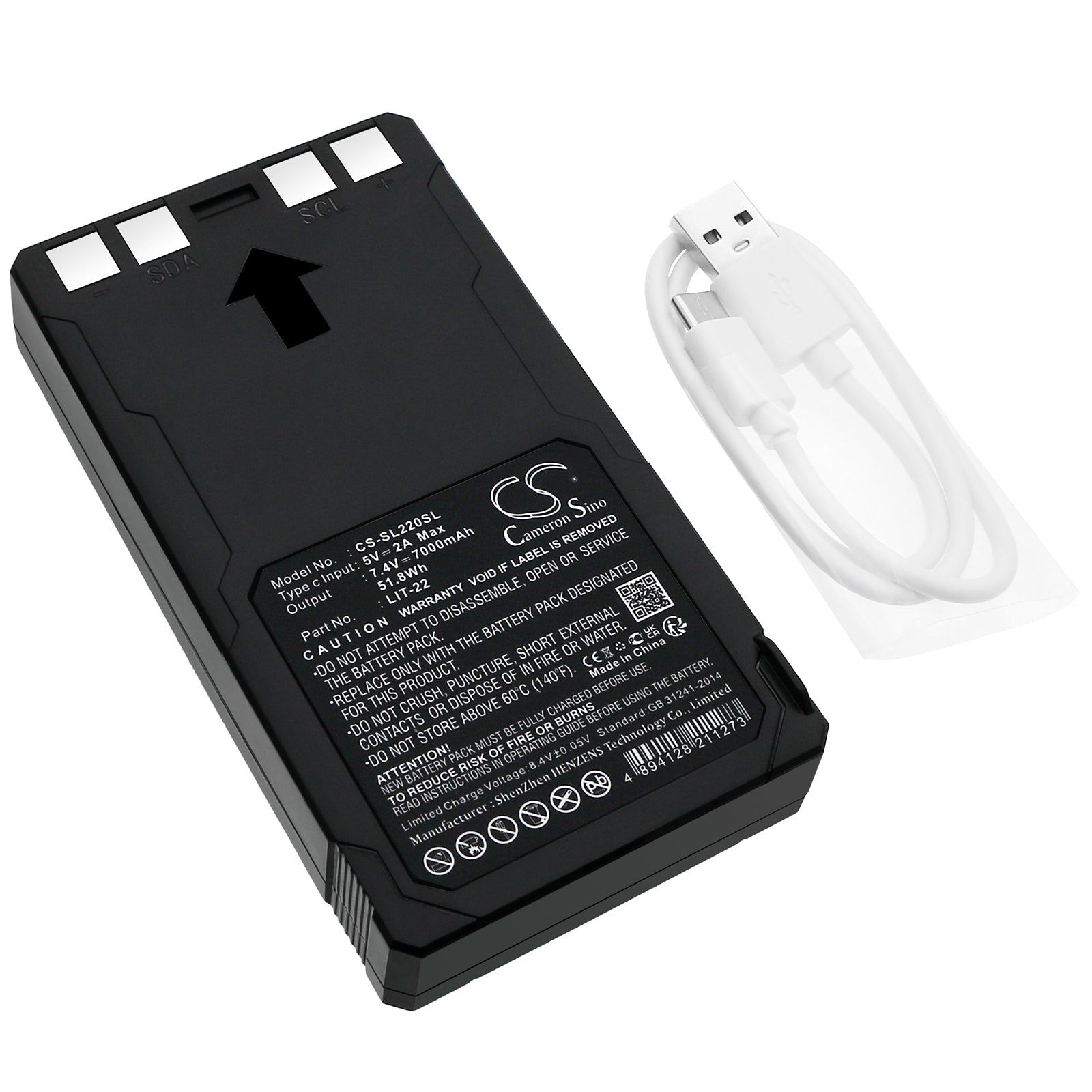 SPYPOINT FLEX Trail Camera Battery: 7000mAh Lithium-Ion Replacement, LIT-22 & LIT-22 Pro Compatible, Extended Power