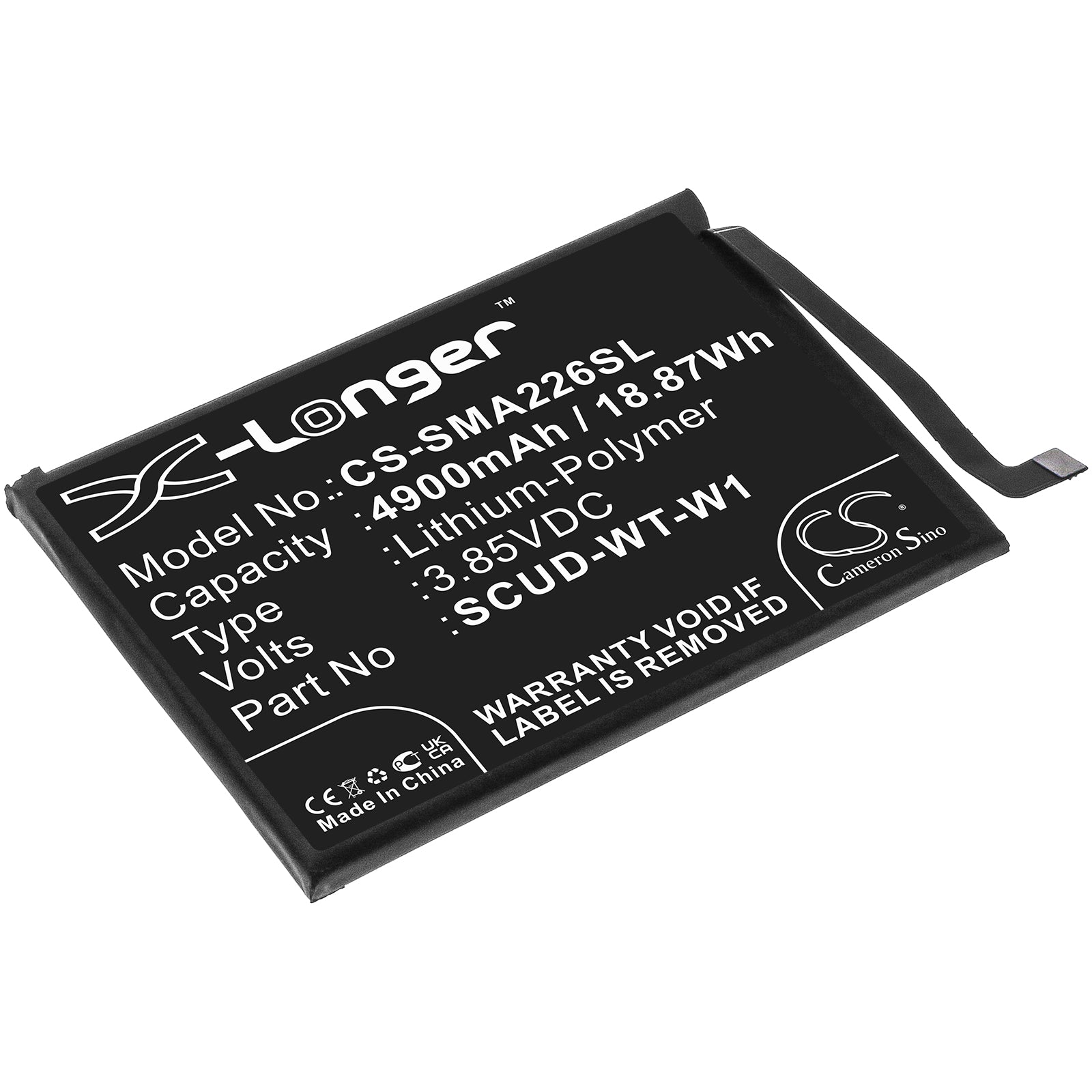 Galaxy A22 5G Battery Replacement - 4900mAh Li-Polymer Internal - SM-A226B SCUD-WT-W1