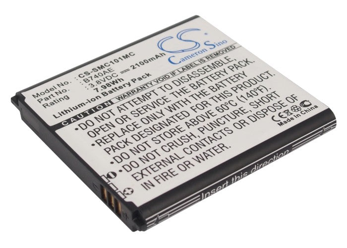 Samsung Galaxy S4 Zoom LTE SM-C1010 Replacement Battery - 2100mAh, 3.8V Li-ion - Phone Repair Part