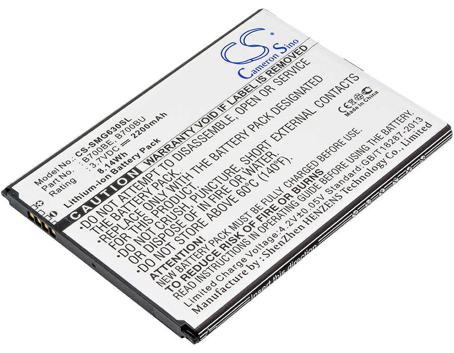 Galaxy Mega 6.3 LTE Battery Replacement: GT-I9200, GT-I9205, 2200mAh, Premium Li-ion, 3.7V - Power Solution