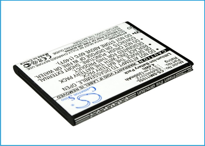 1200mAh Battery Replacement for Samsung Illusion SCH-i110, Galaxy S i500 & Proclaim S720 - 3.7V Li-ion - Extended Life Cell Phone Battery