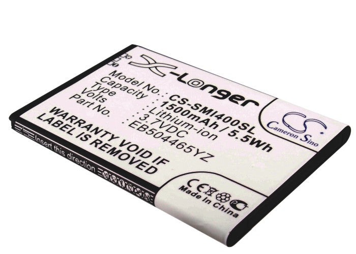 1500mAh 3.7V Li-ion Replacement Battery for Samsung Continuum i400, Droid Charge i510, Inspiration i520, LC11