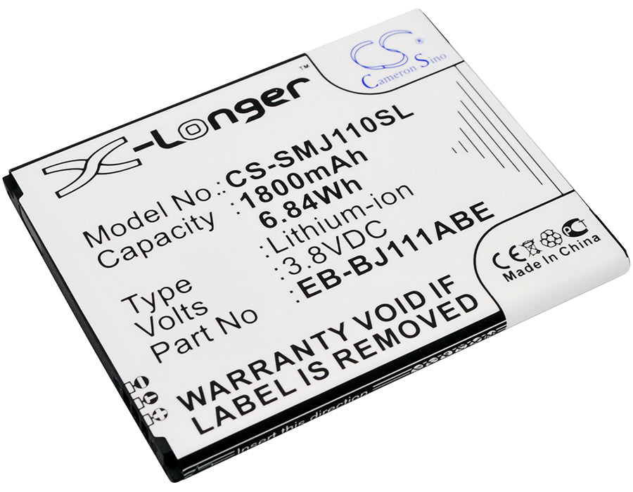 Galaxy J1 Ace VE/Neo Duos Battery Replacement - SM-J111M/F, 1800mAh, 3.8V Li-ion