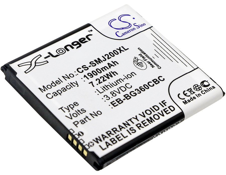 Samsung Galaxy J2 / Core Prime Battery - 1900mAh, 3.8V Li-ion - EB-BG360CBC Replacement